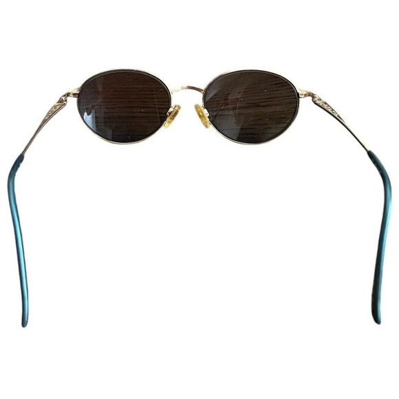 TRES JOLIE 2 MARCHON 135 Women's Glasses Peacock Blue Frames Only - Picture 5 of 8